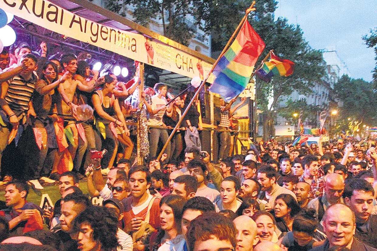 La Marcha del Orgullo se realiza todos los años, pero esta vez sin apoyo gubernamental.