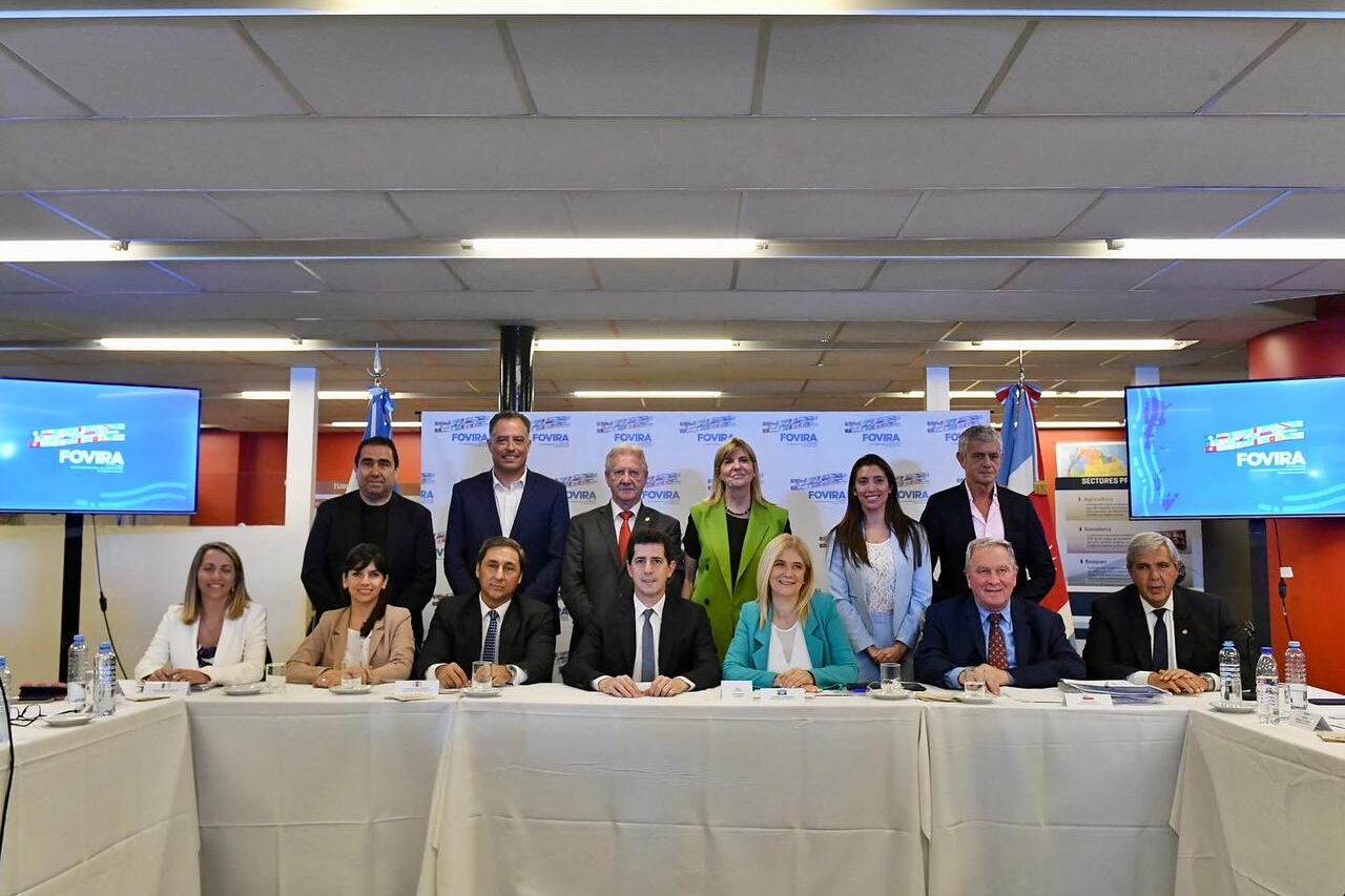 Vicegobernadores reunidos en el FOVIRA.