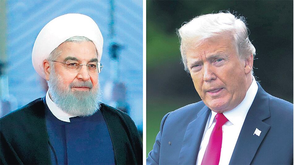 Trump amenazó con más sanciones y Rohani contestó que no negociará mientras haya castigos contra Irán.
