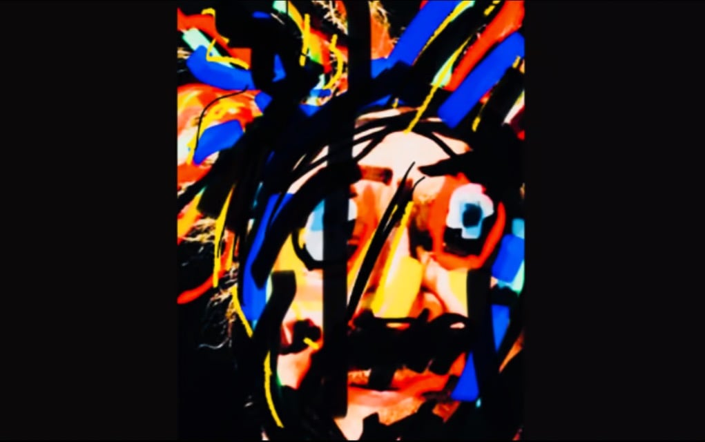 Autorretrato digital, 2022. Gentileza Fundação de Serralves. 