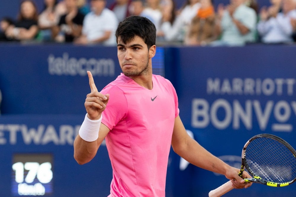 Carlos Alcaraz volvió a dar todo de sí para satisfacer al público argentino