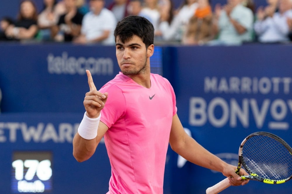 Carlos Alcaraz volvió a dar todo de sí para satisfacer al público argentino