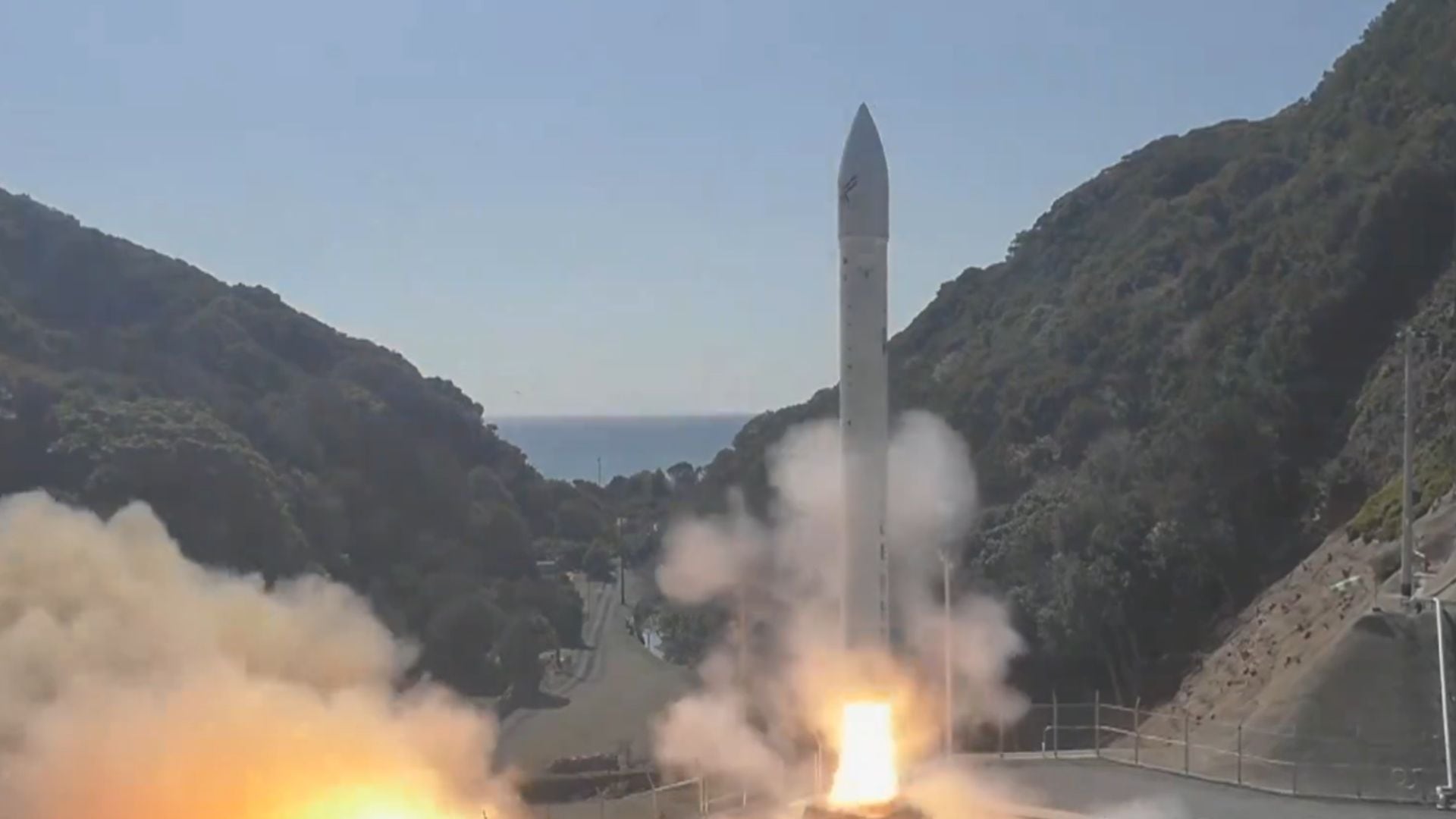 Explotó un cohete poco después de su despegue