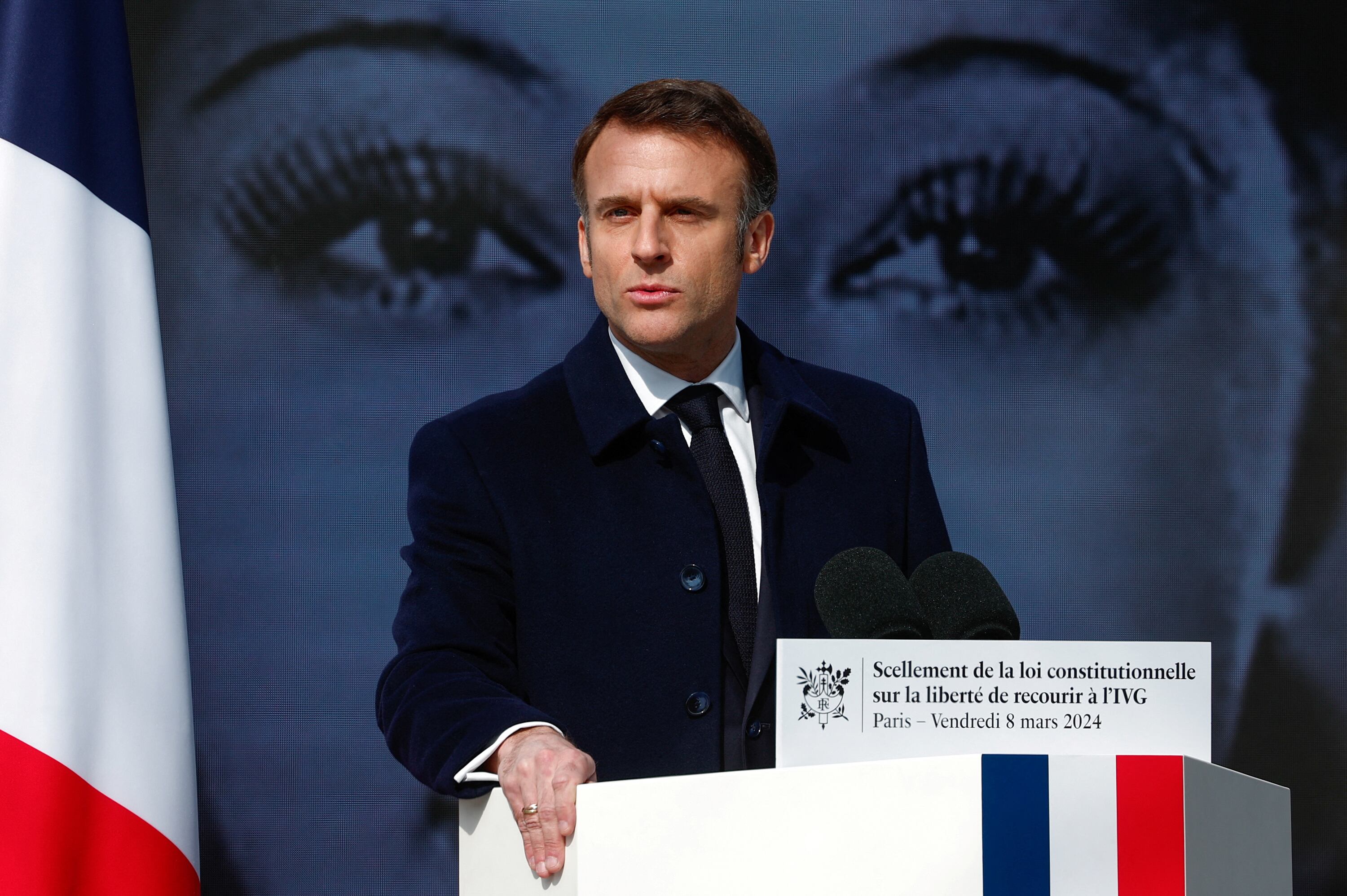 Emmanuel Macron quiere que el aborto sea un derecho en toda Europa
