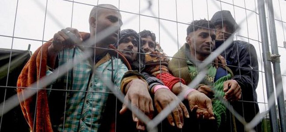 Refugiados sirios en los campos turcos.