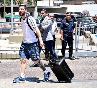 En San Juan hay una gran entusiasmo por ver a las estrellas de la Selección Argentina.