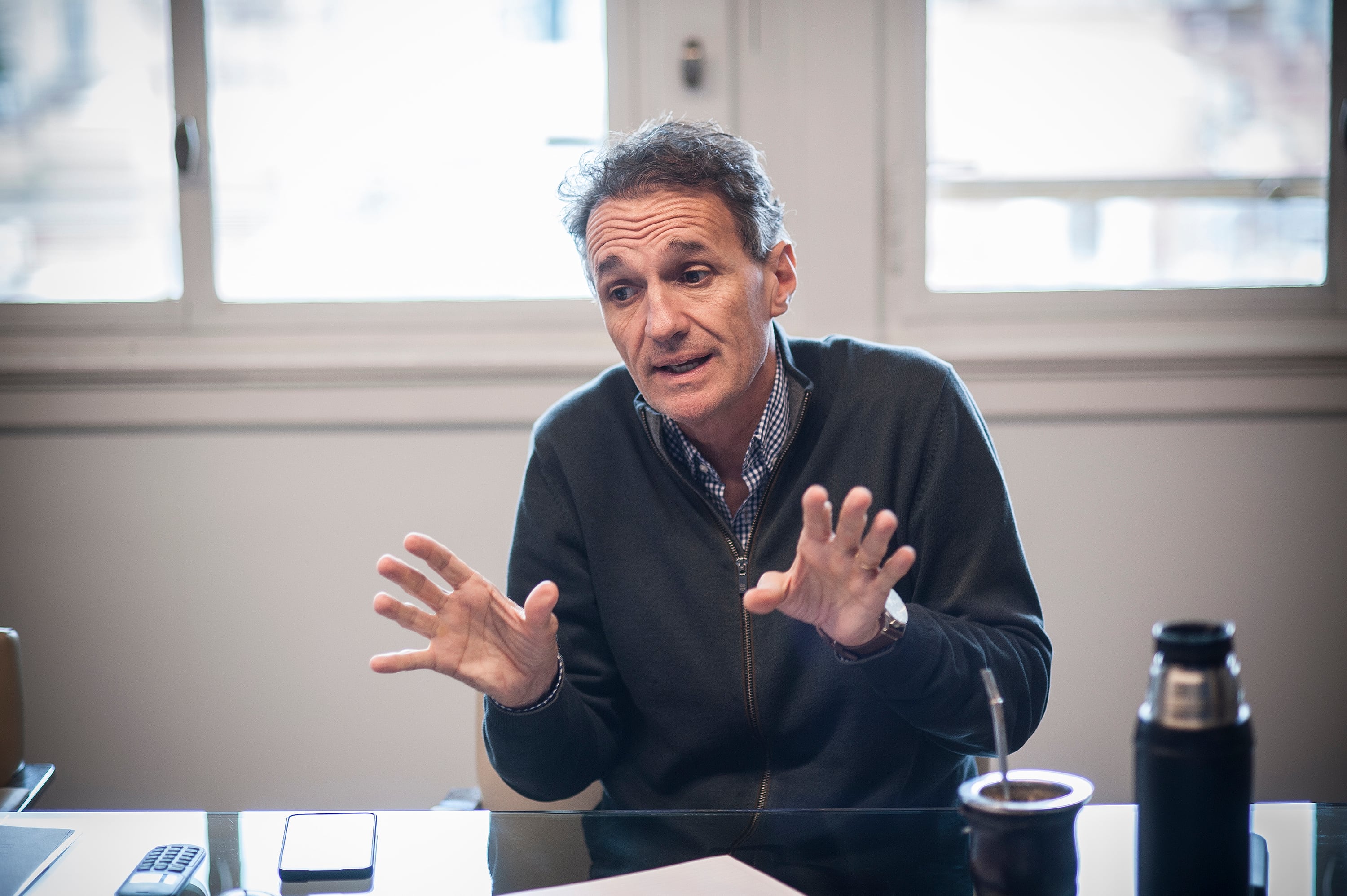 Para Katopodis, "el Gobierno prefiEre quedar bien con el FMI". 