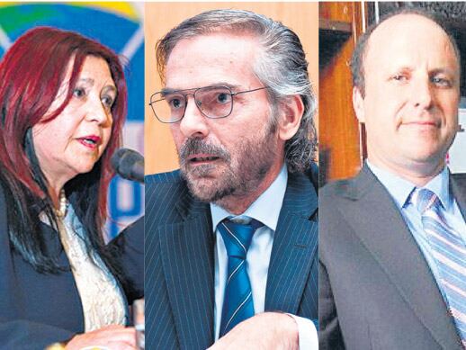 Ana María Figueroa, Gustavo Hornos y Mariano Borinsky, los camaristas firmantes del fallo.