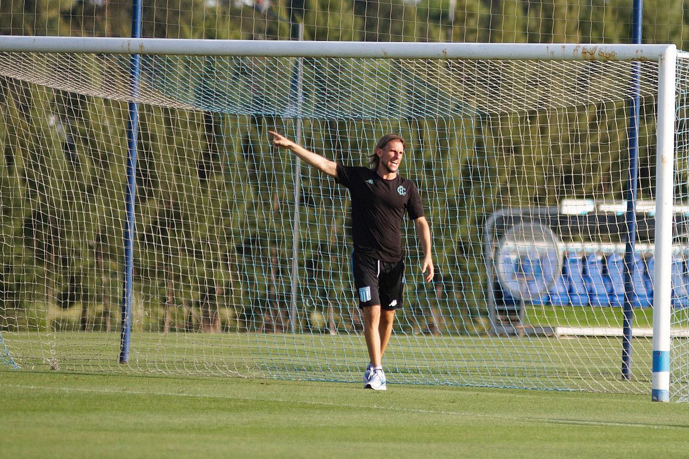 Sebastián Beccacece, DT de Racing Club.