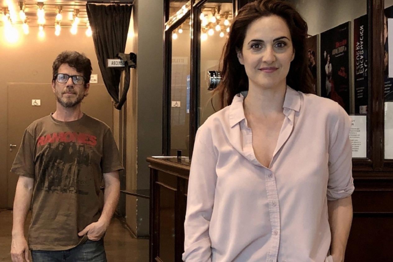 Peto Menahem y Julieta Díaz.  