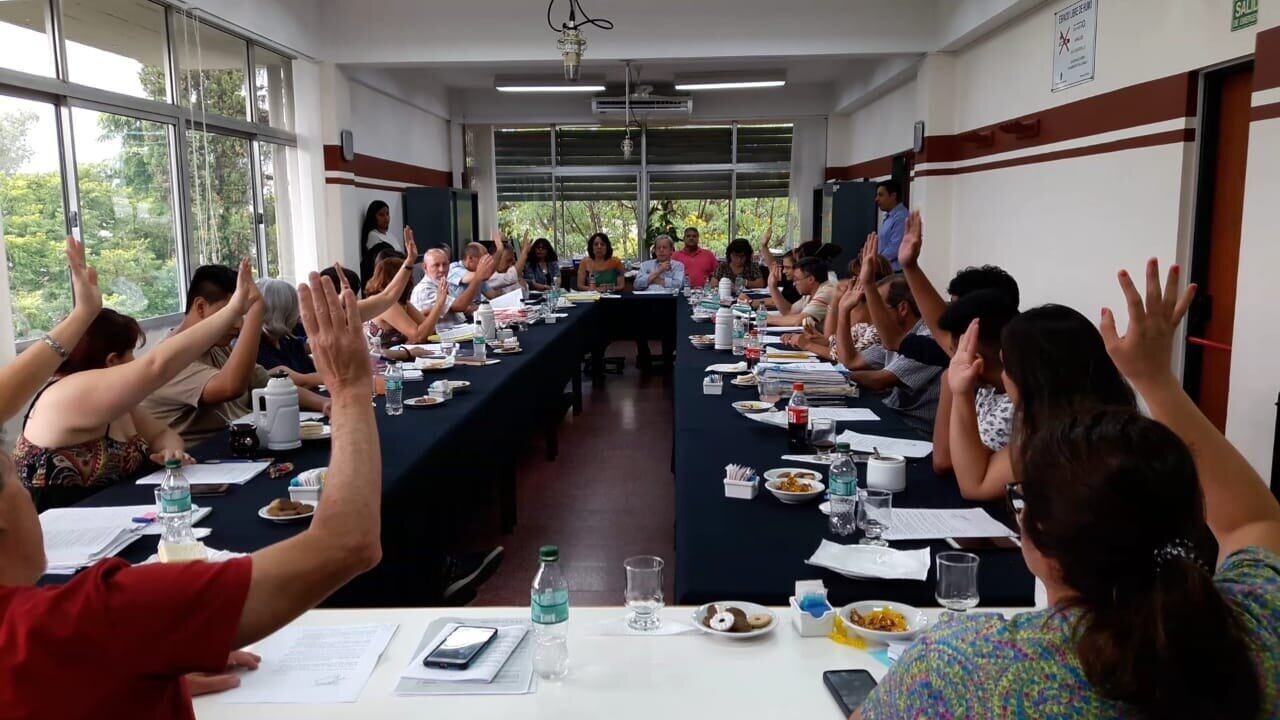 Momento de la votación