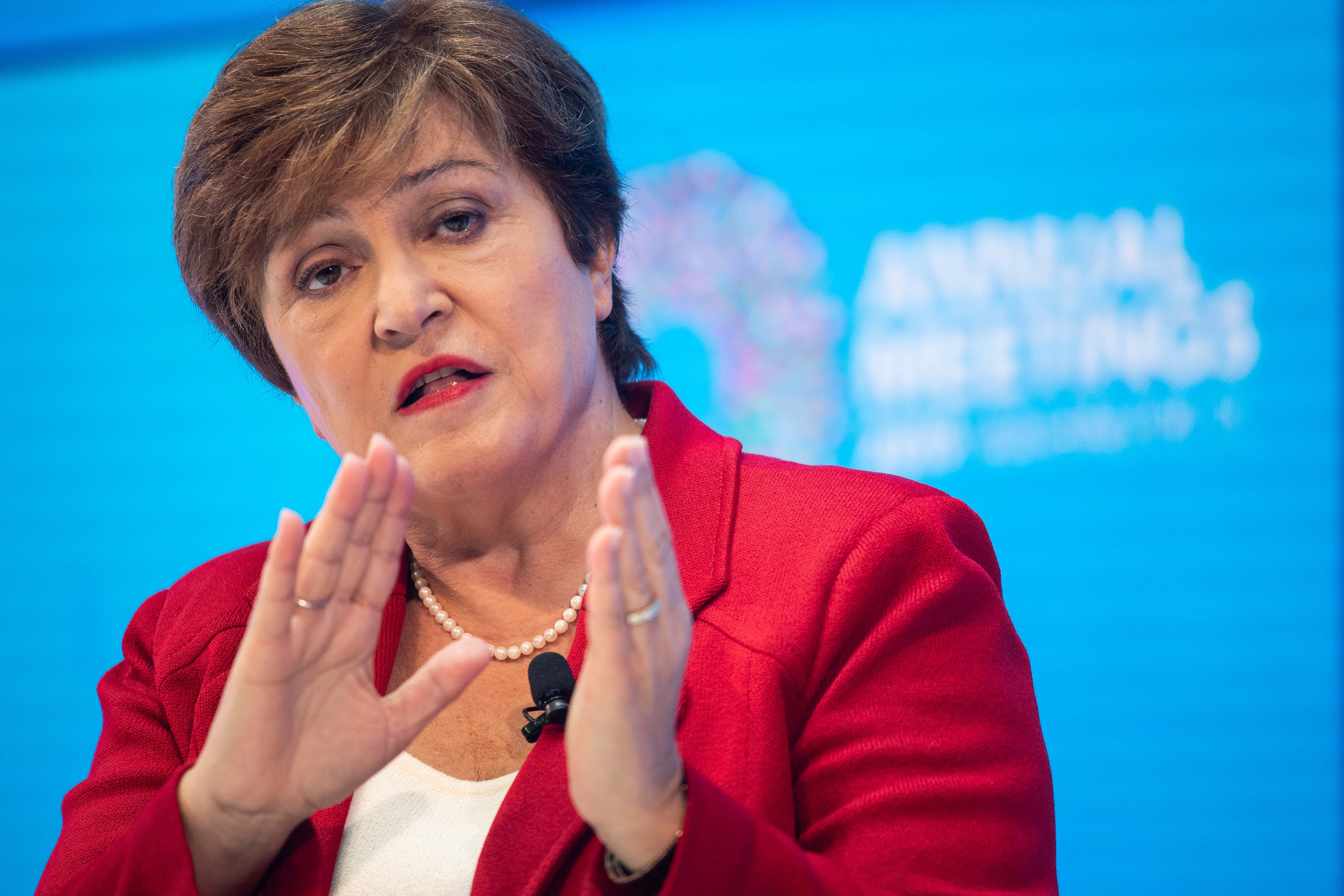 La economista búlgara Kristalina Georgieva, flamante gerenta general del FMI.