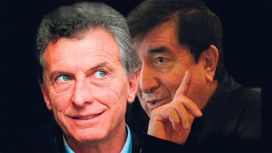 Presidente Mauricio Macri y estratega electoral Jaime Durán Barba.