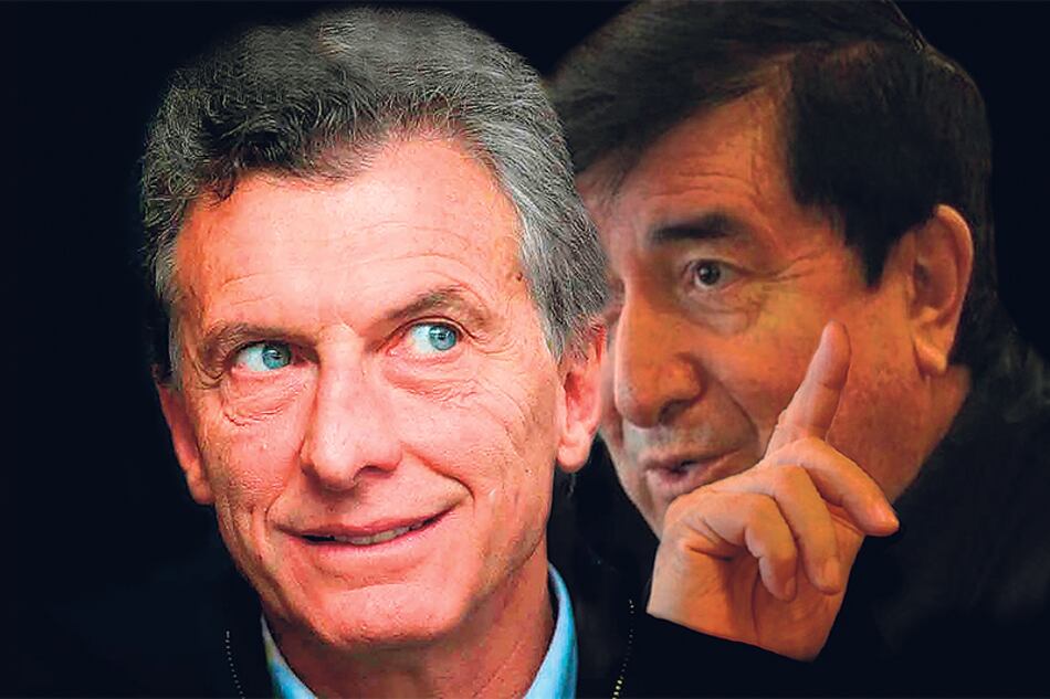 Presidente Mauricio Macri y estratega electoral Jaime Durán Barba.