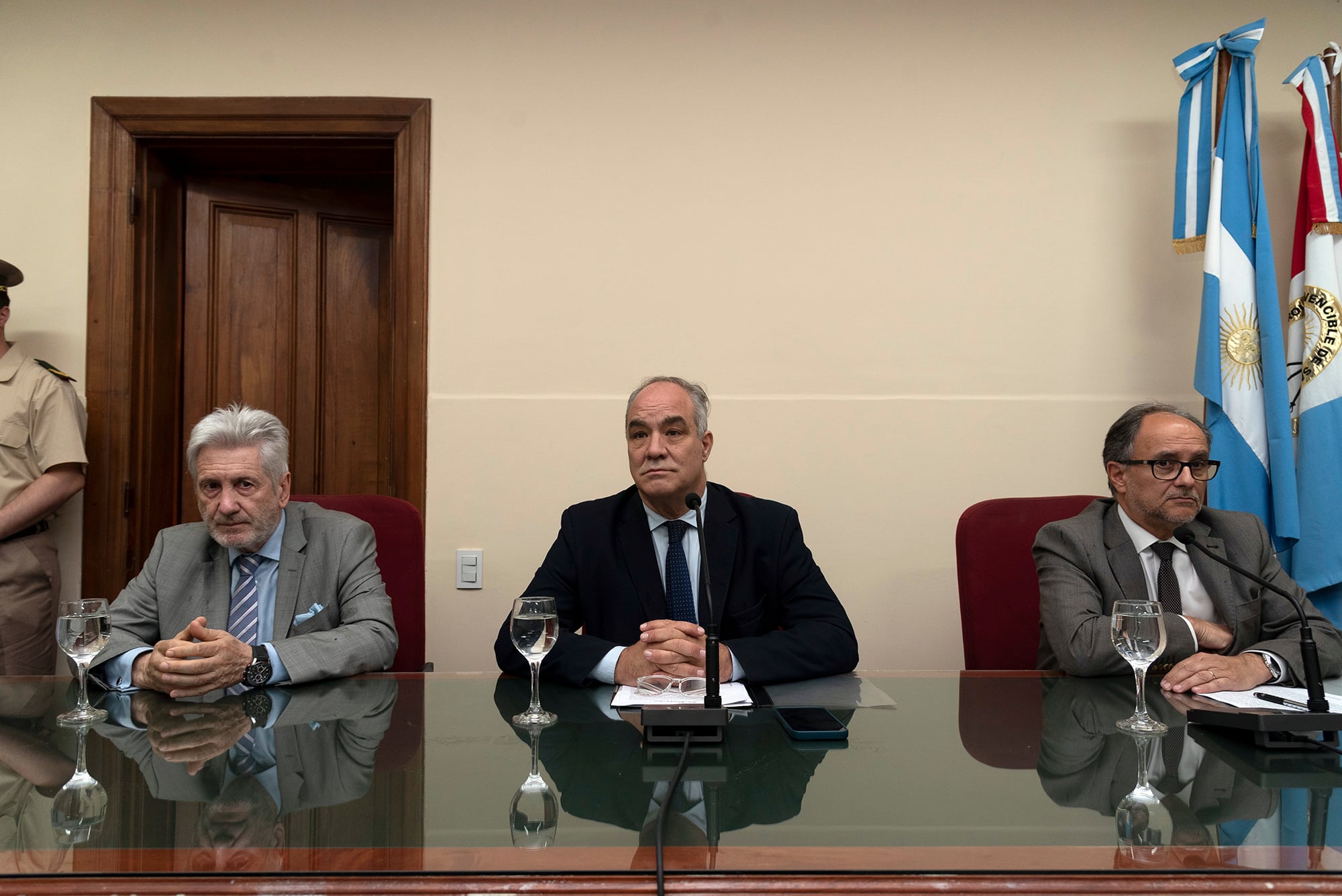 Los jueces federales que tomaron la polémica decisión en el caso.