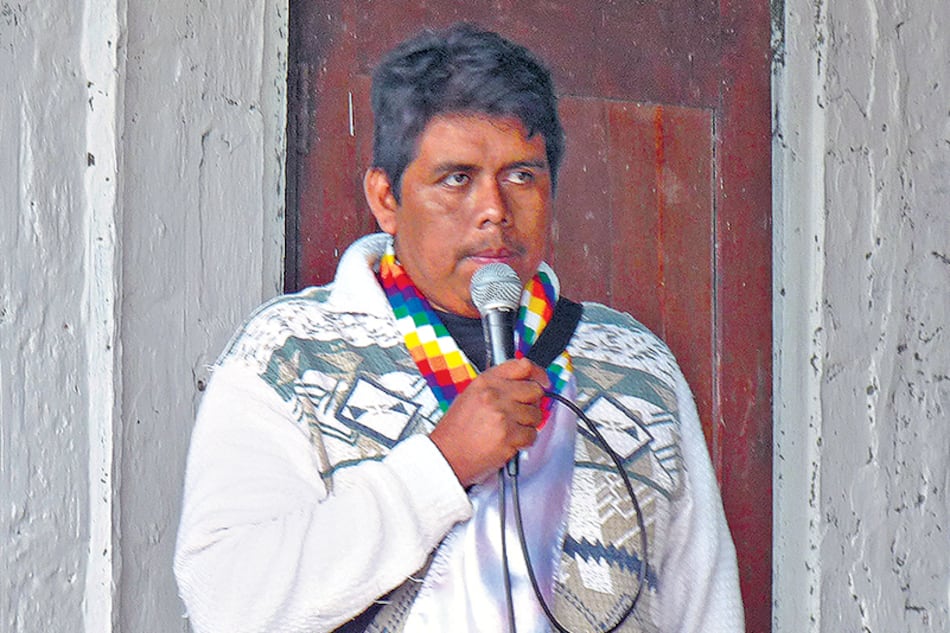 Agustín Santillán, líder y docente wichí, fue liberado tras las elecciones.