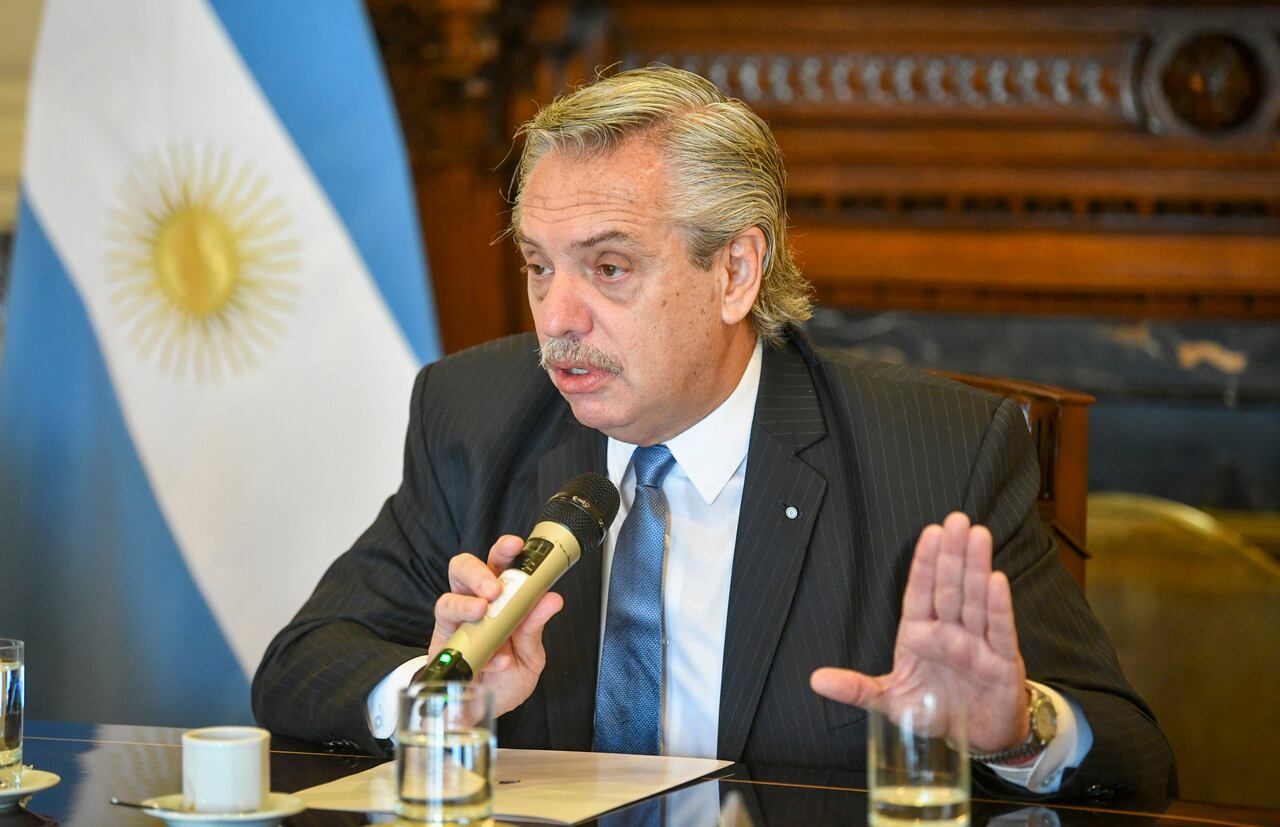 Alberto Fernández no ahorró críticas a la oposición. 