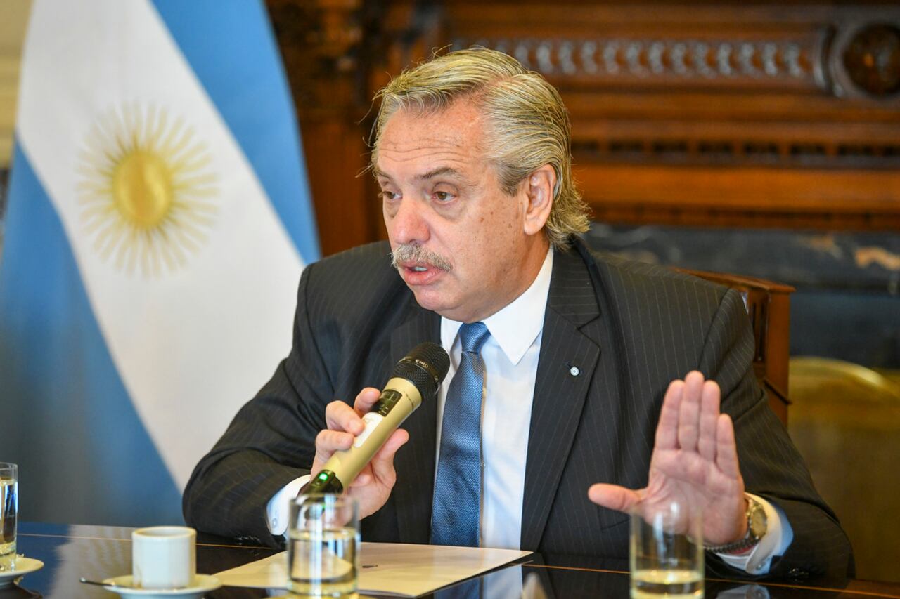 Alberto Fernández no ahorró críticas a la oposición.