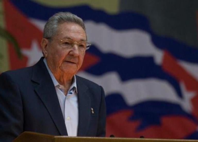 Raúl Castro, presidente de Cuba: su gobierno rechazó las palabras de Trump.
