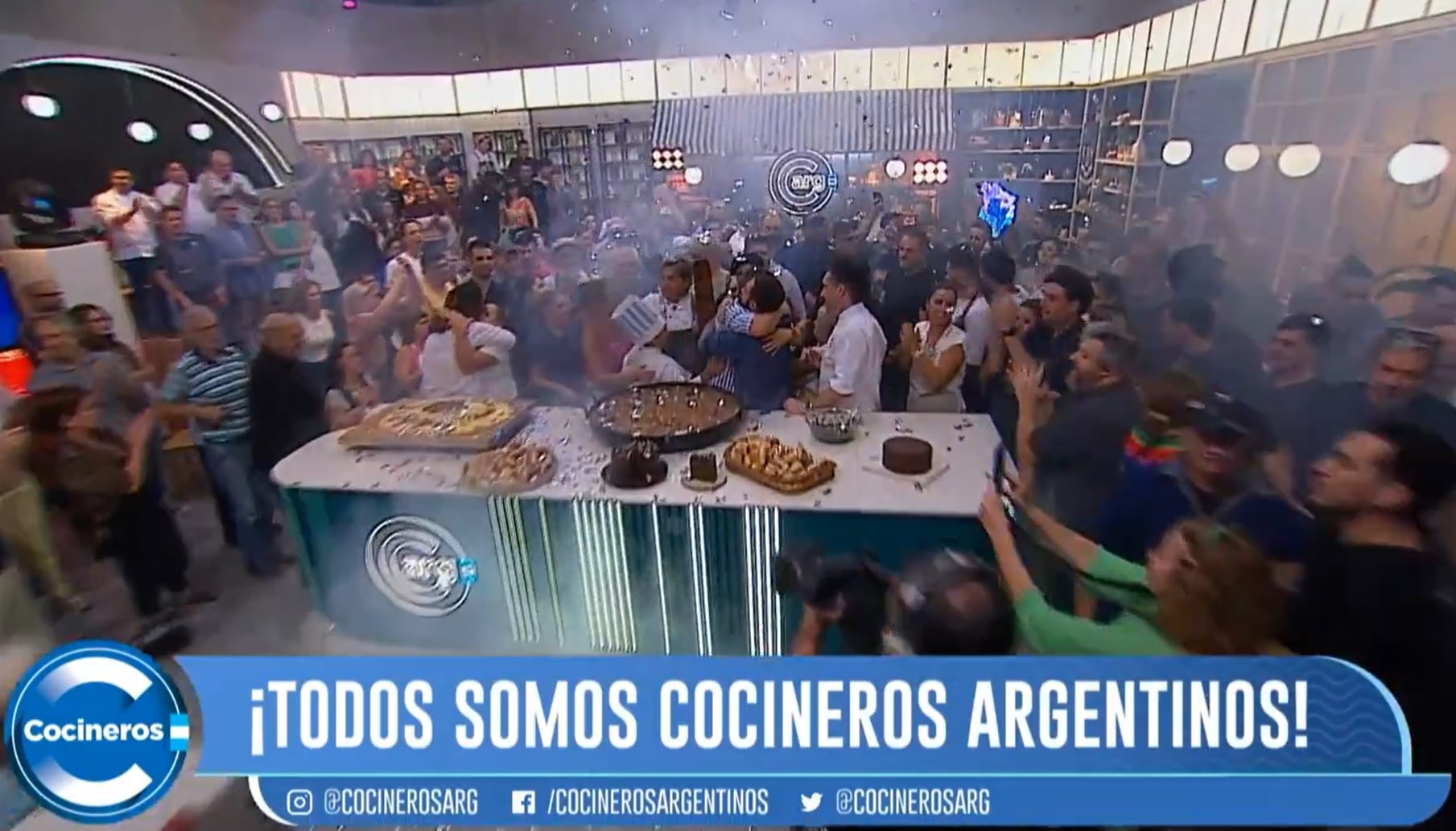"Cocineros Argentinos" y un adiós con mucha emoción. Imagen: Captura TV Pública.