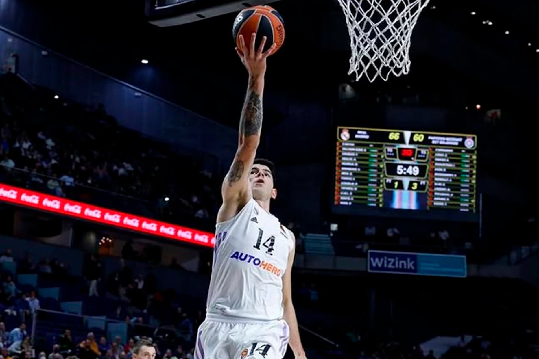 Gabriel Deck pegó el salto a Madrid desde San Lorenzo. Se formó en Quimsa.