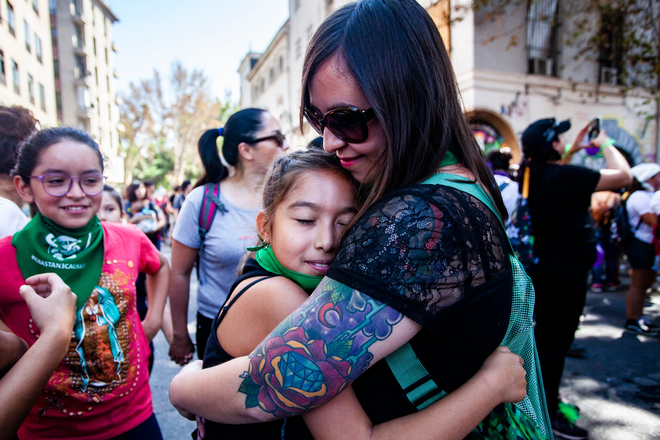 El 8M chileno: una lucha intergeneracional donde las adolescentes son protagonistas.