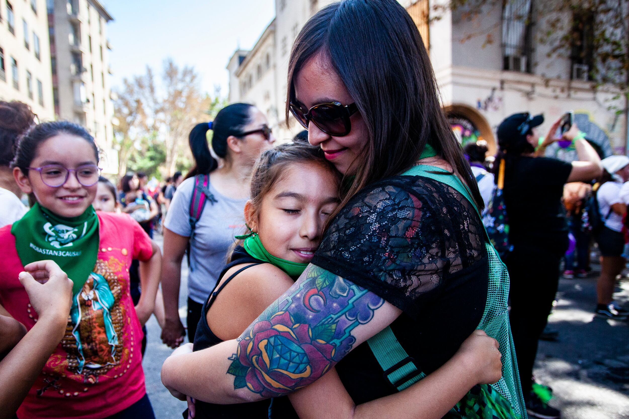El 8M chileno: una lucha intergeneracional donde las adolescentes son protagonistas.