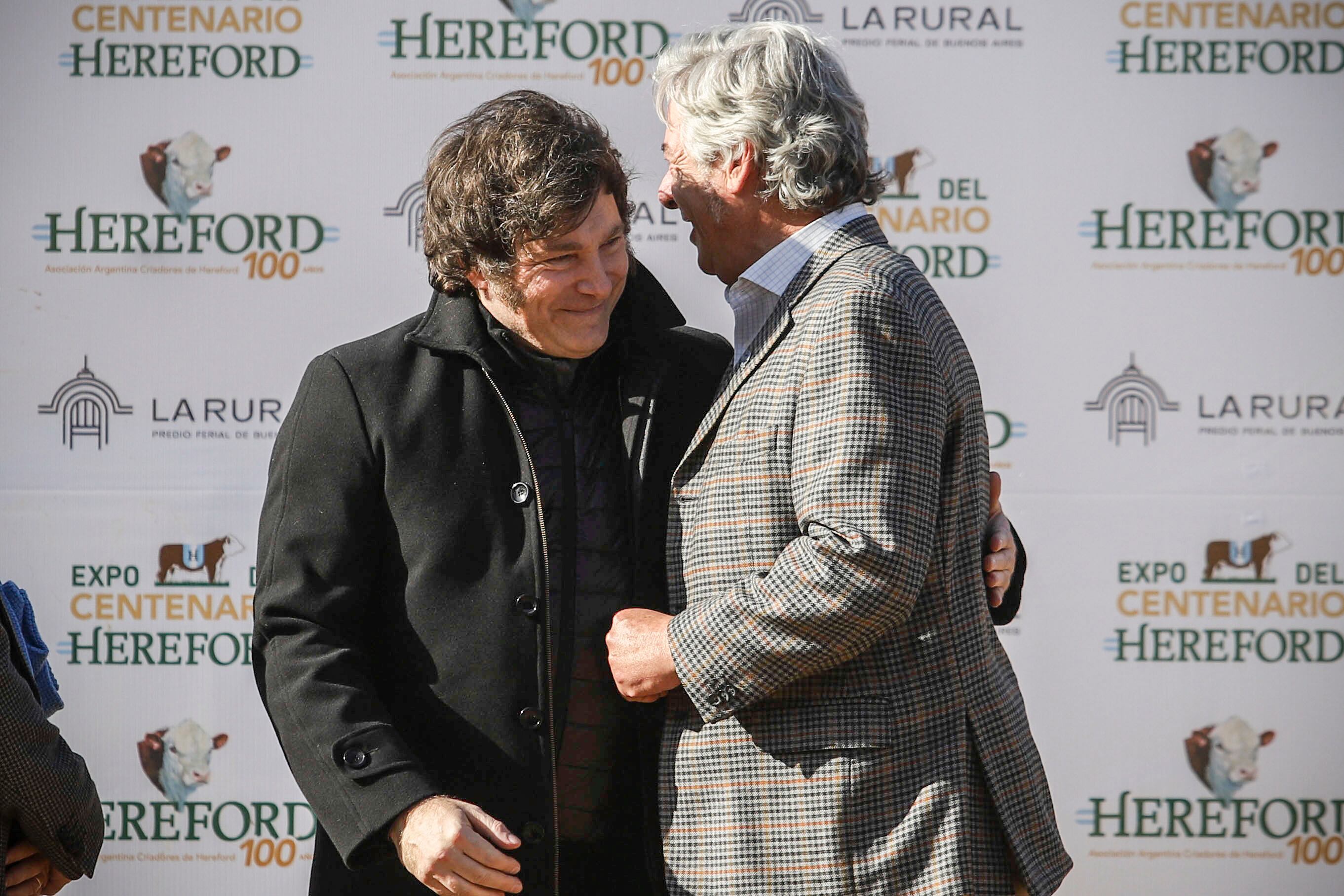 Nicolás Pino, presidente de SRA, le devolvió la pelota a Milei.