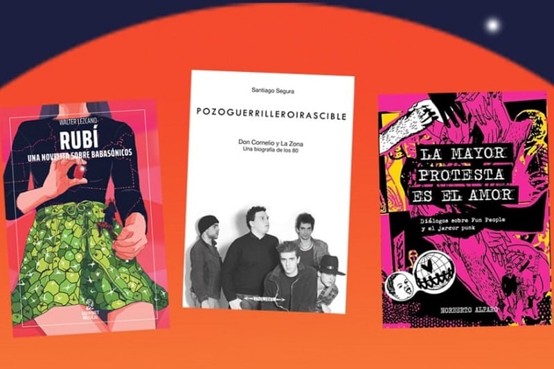 Una novelita sobre Babasónicos, una biografía sobre Don Cornelio y algunas reflexiones sobre Fun People, entre los libros del Avalancha
