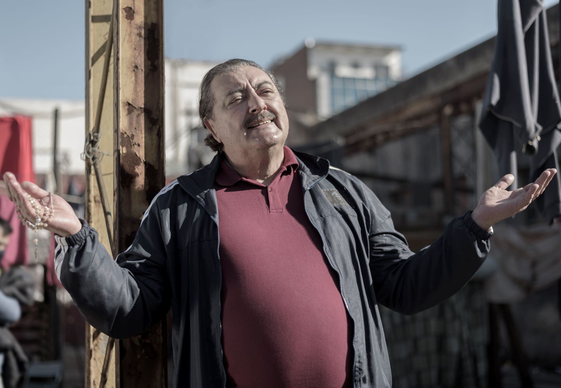 Murió el actor Claudio Rissi, famoso por su interpretación de "Borges" en la serie "El Marginal", entre otros. (Imagen: Netflix)