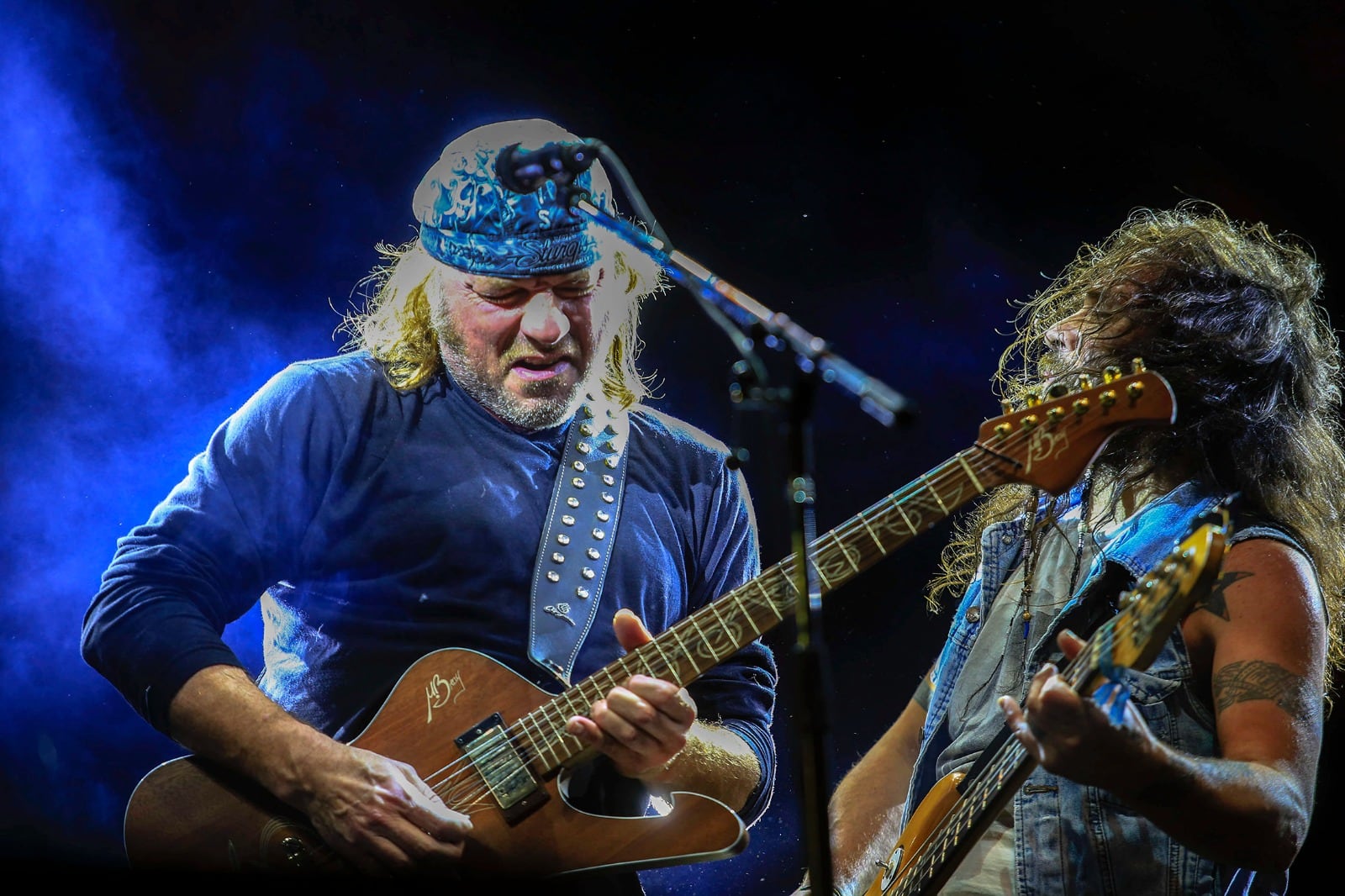 Tete en el bajo y Chizzo en la guitarra: la formación de La Renga