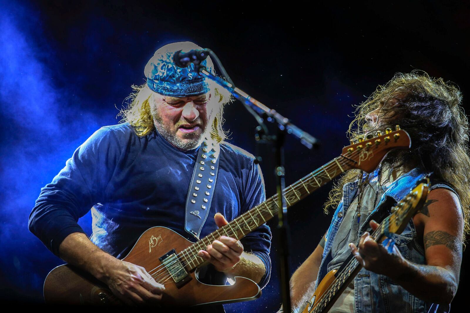 Tete en el bajo y Chizzo en la guitarra: la formación de La Renga