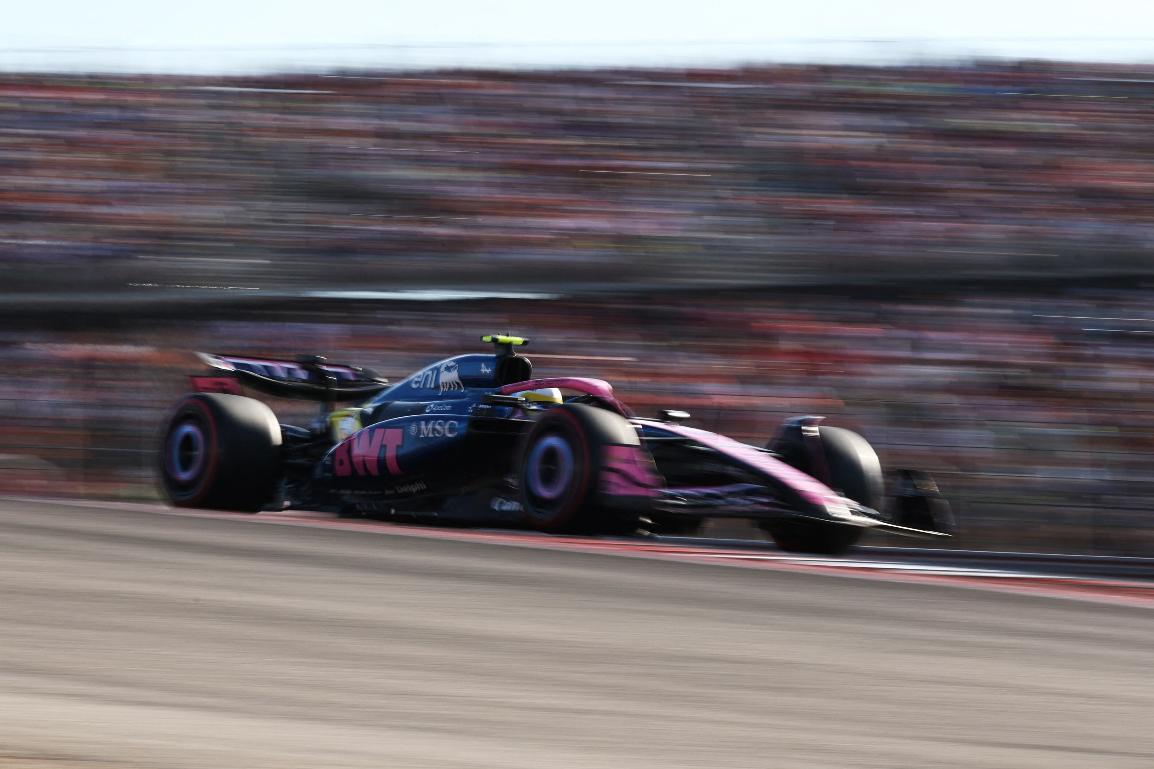 Colapinto, en acción