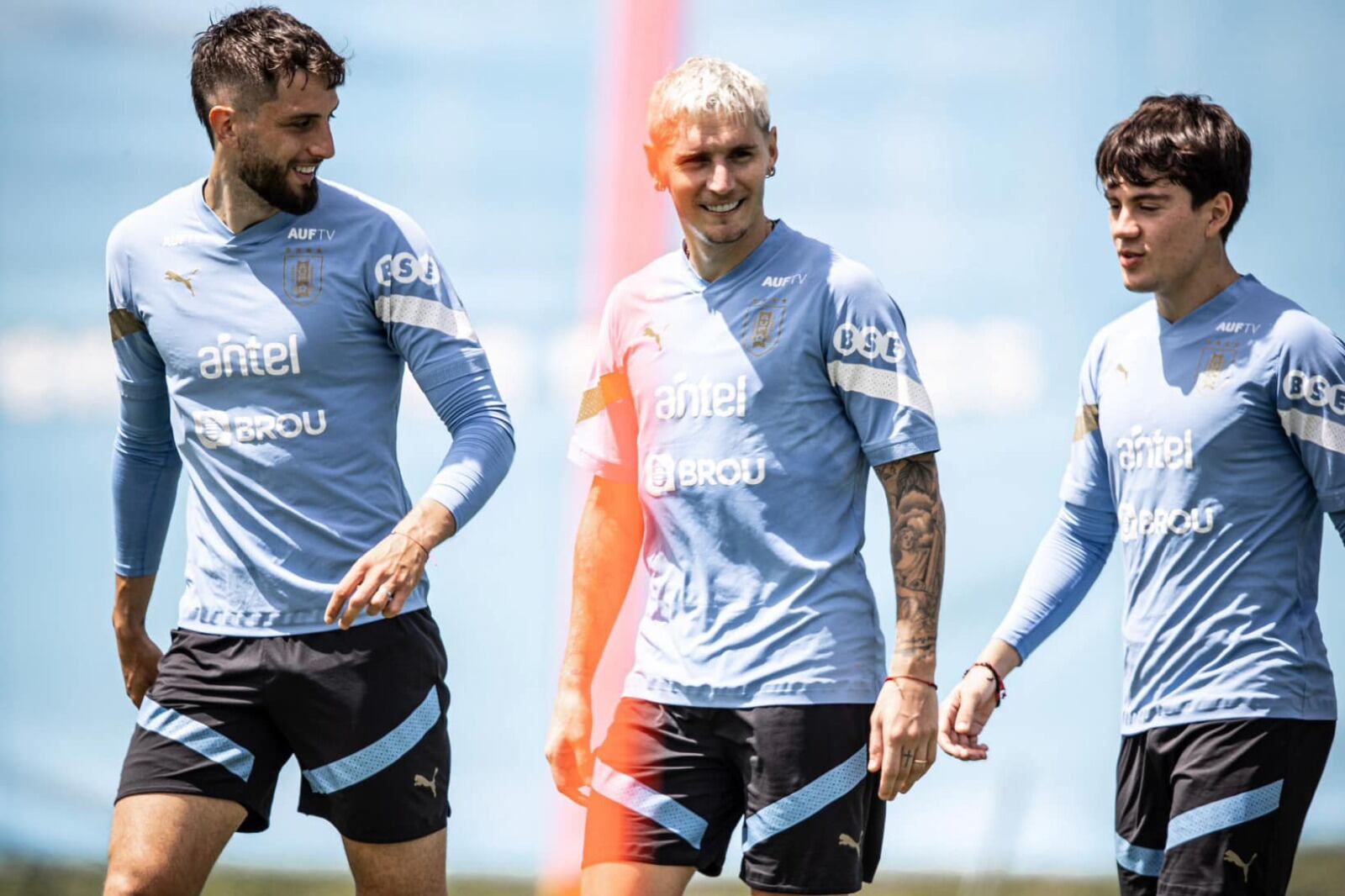 El equipo se entrenó en Montevideo