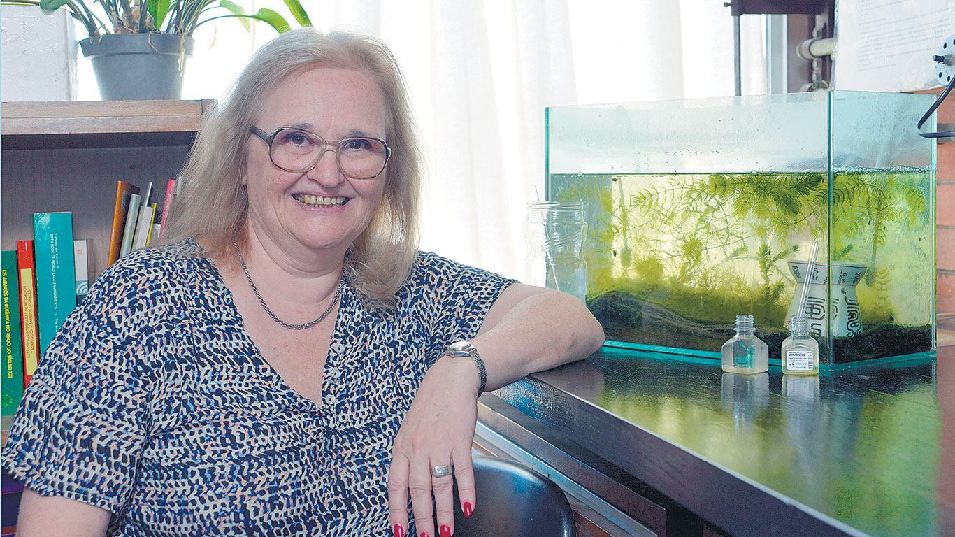 Nora Maidana determina mediante las algas el tipo de muerte de un individuo.