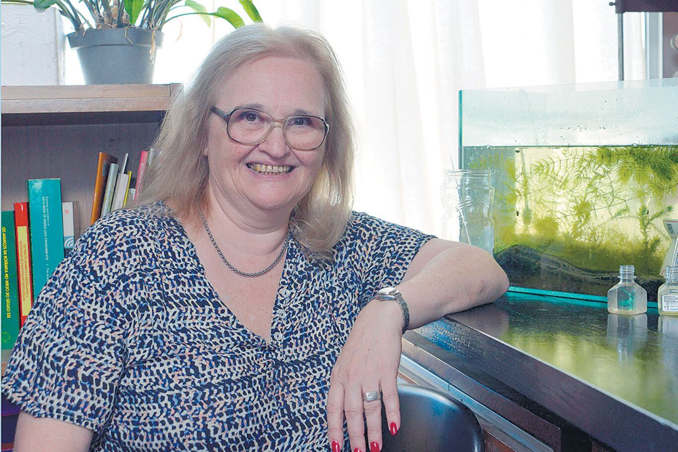 Nora Maidana determina mediante las algas el tipo de muerte de un individuo.