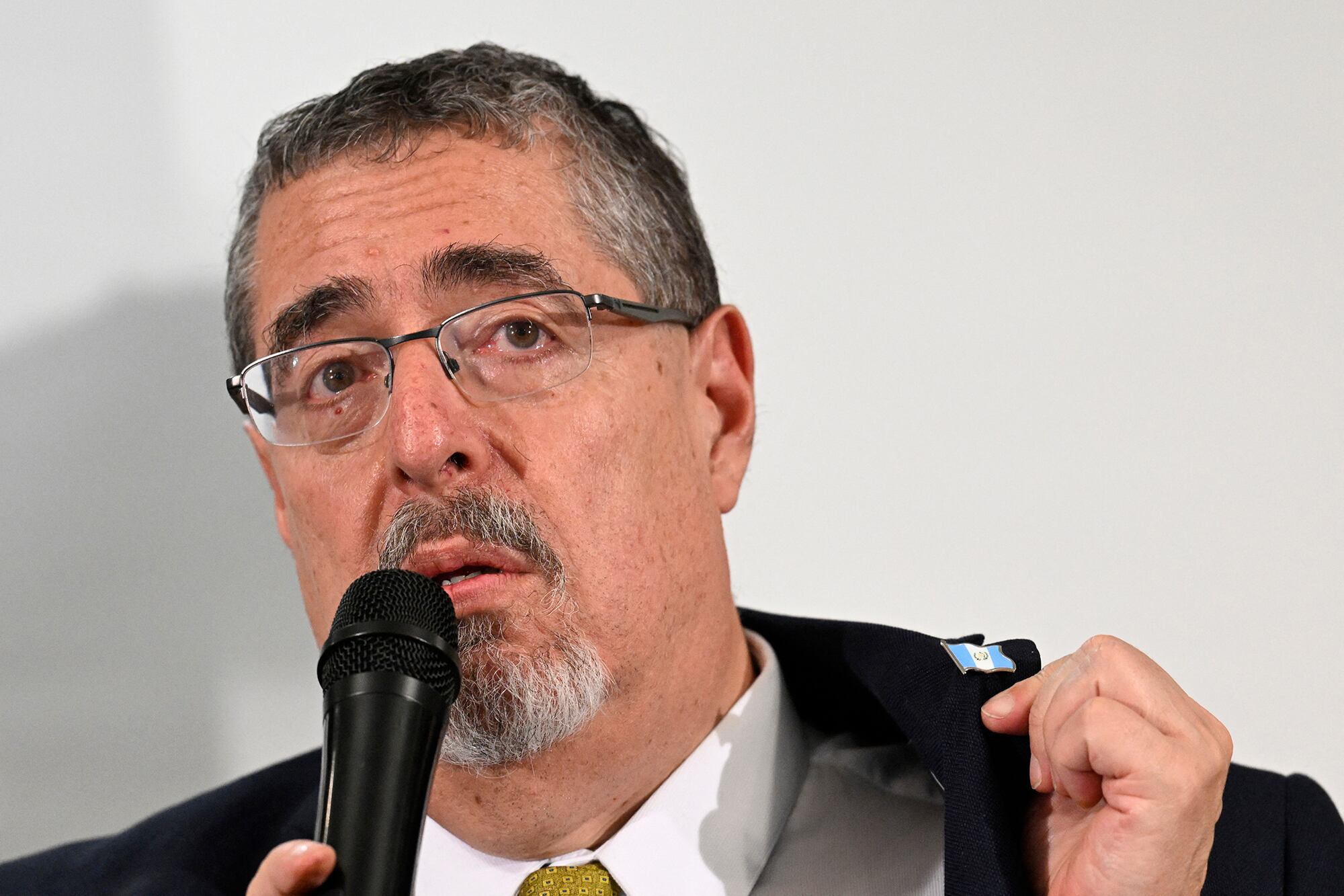 El presidente electo de Guatemala, Bernardo Arévalo.