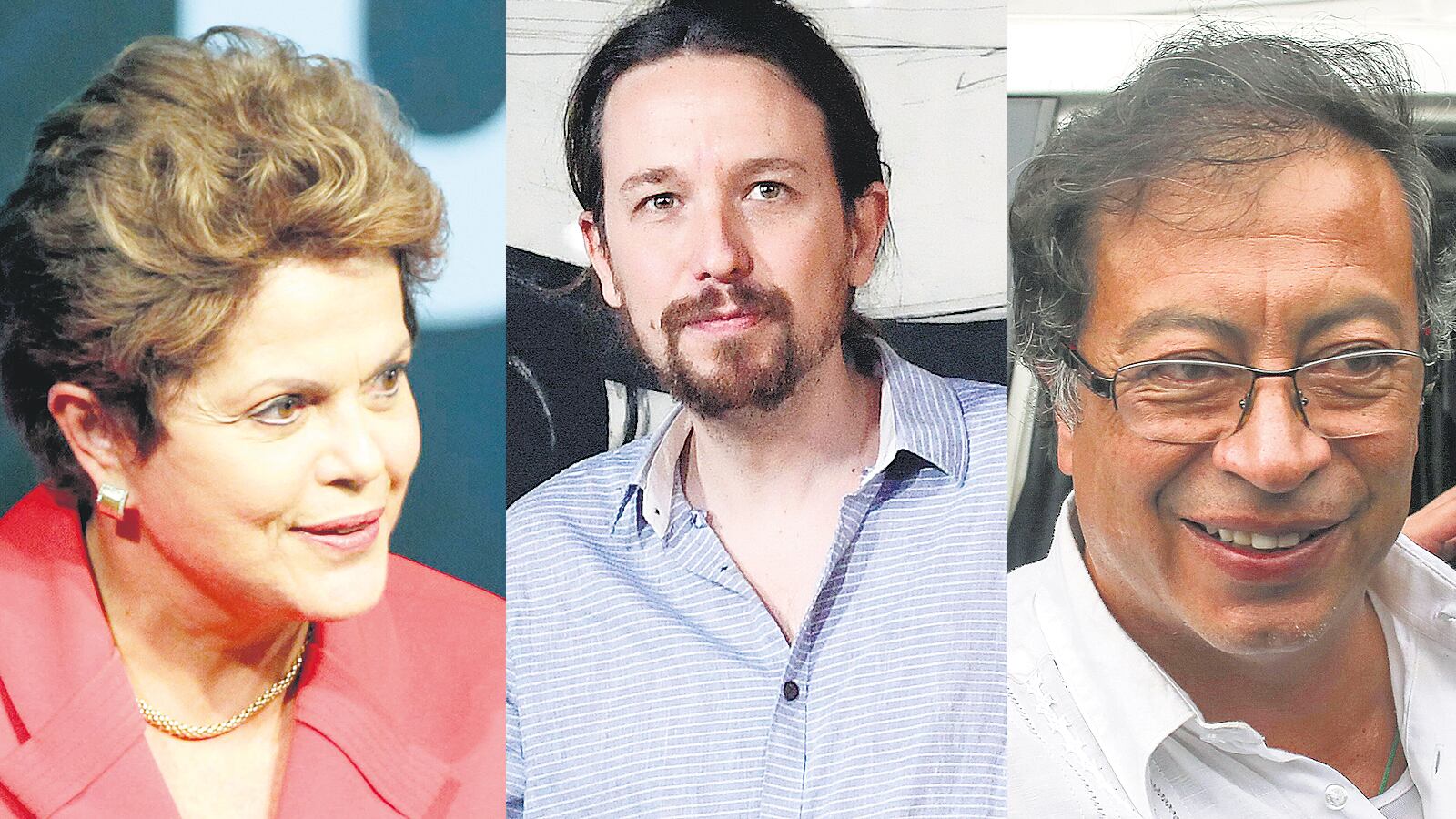 Dilma, Iglesias y Petro, algunos de los políticos latinoamericanos que apoyaron a AMLO.