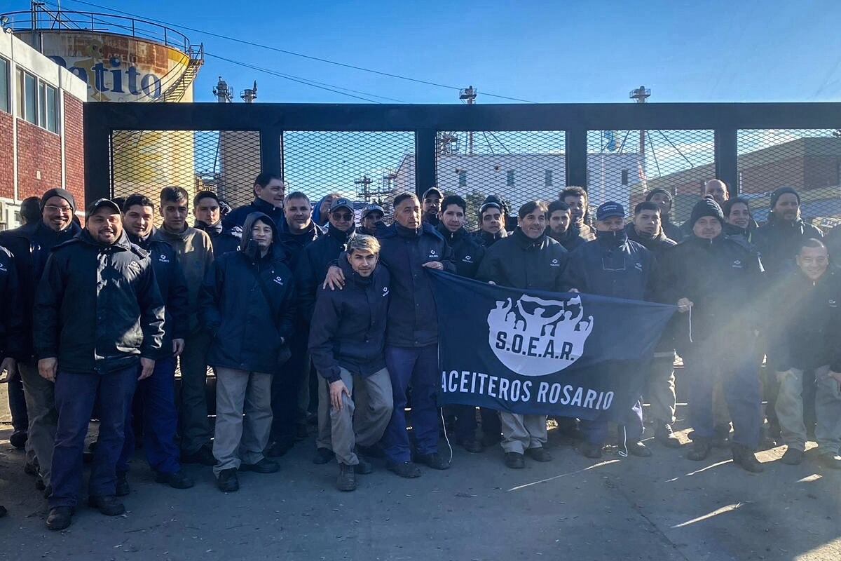 Aceiteros en lucha. En Rosario como eje pero con alcance nacional