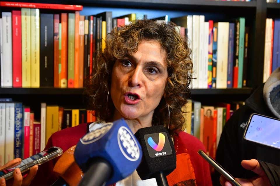 La concejala Norma López.