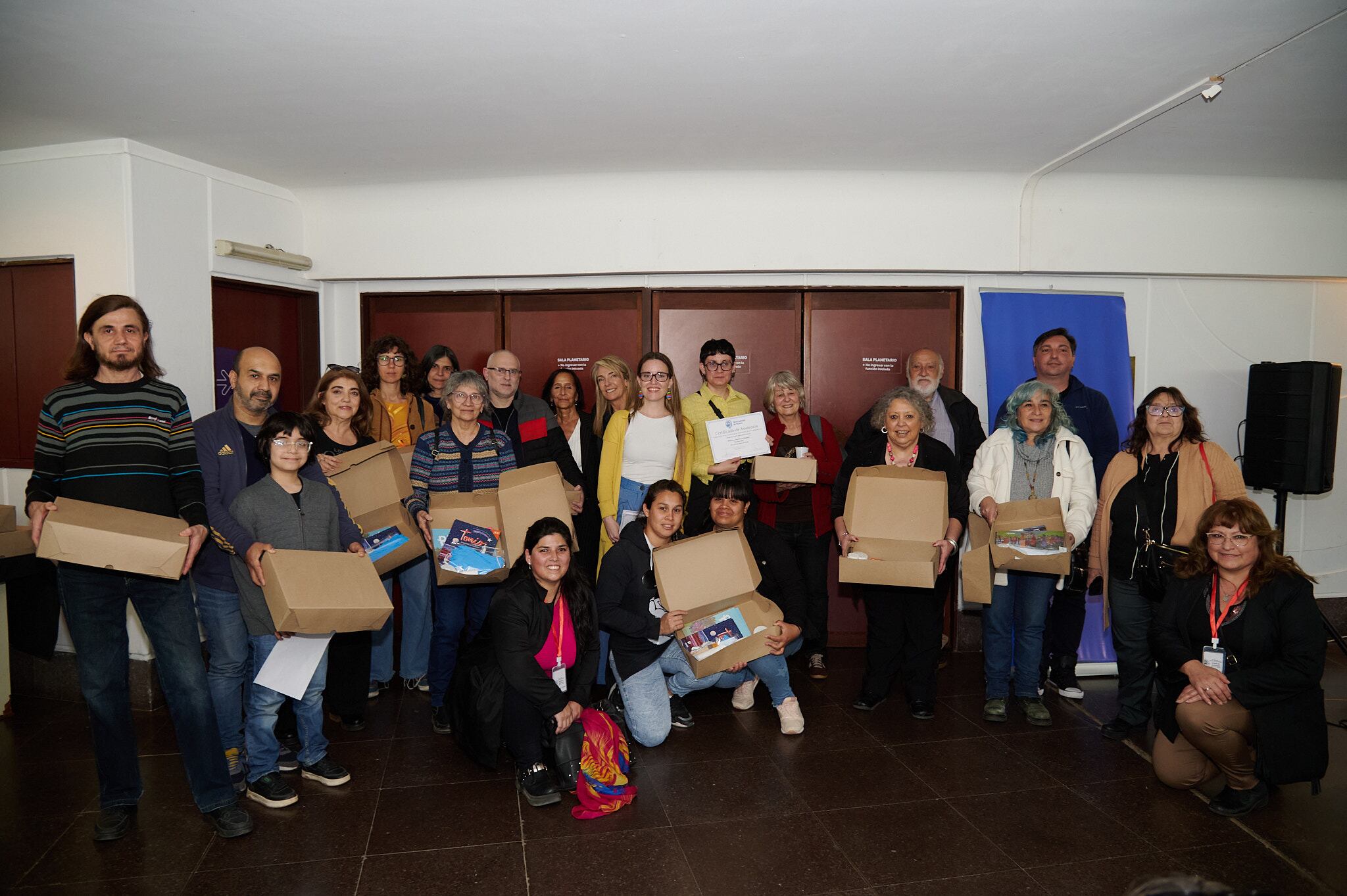 El acto se realizó en el Observatorio municipal.