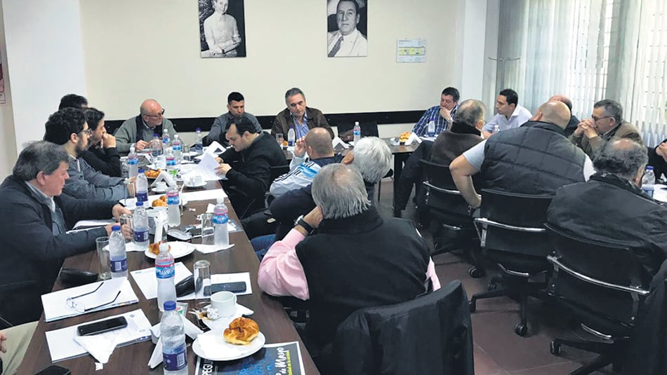 Juan Carlos Schmid fue el que hizo las críticas más fuertes al Gobierno durante la reunión de la CATT.