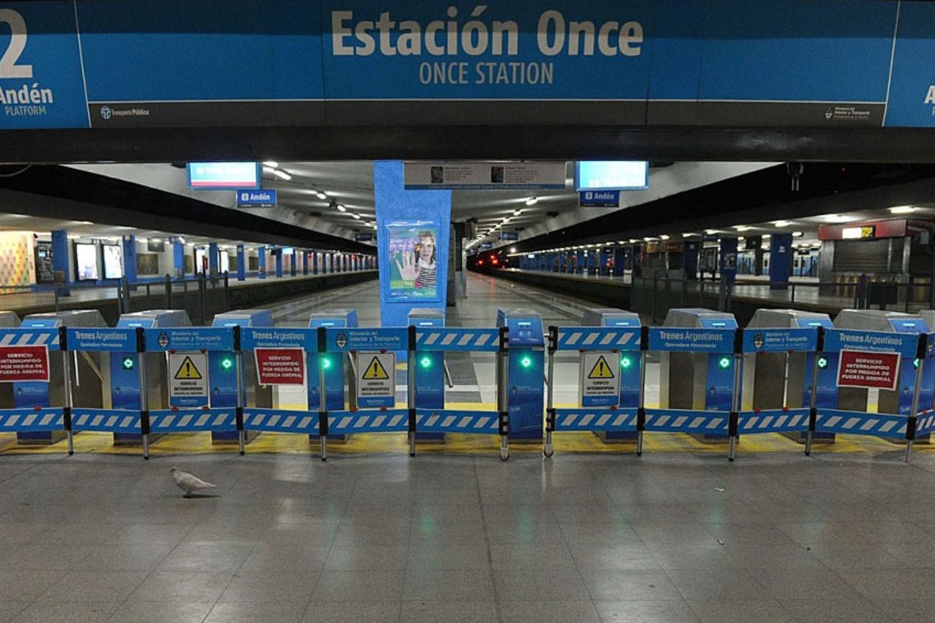 Paro de trenes hoy miércoles 21 de febrero