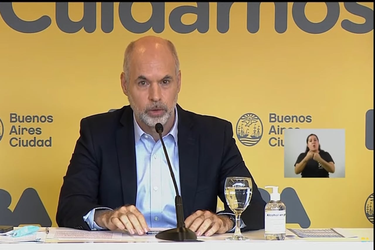 Horacio Rodríguez Larreta, jefe de gobierno de la Ciudad.