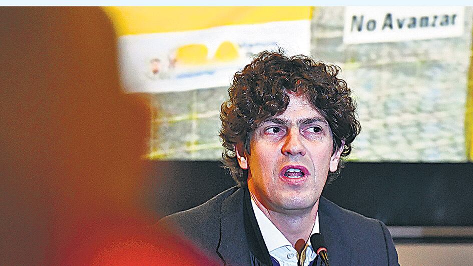 Lousteau convocó a una conferencia de prensa urgente el miércoles pasado.