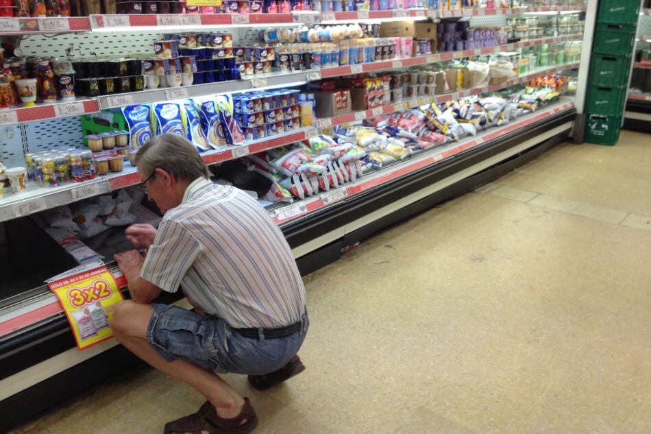 Denuncian que los productos de Precios Cuidados no están en las góndolas.