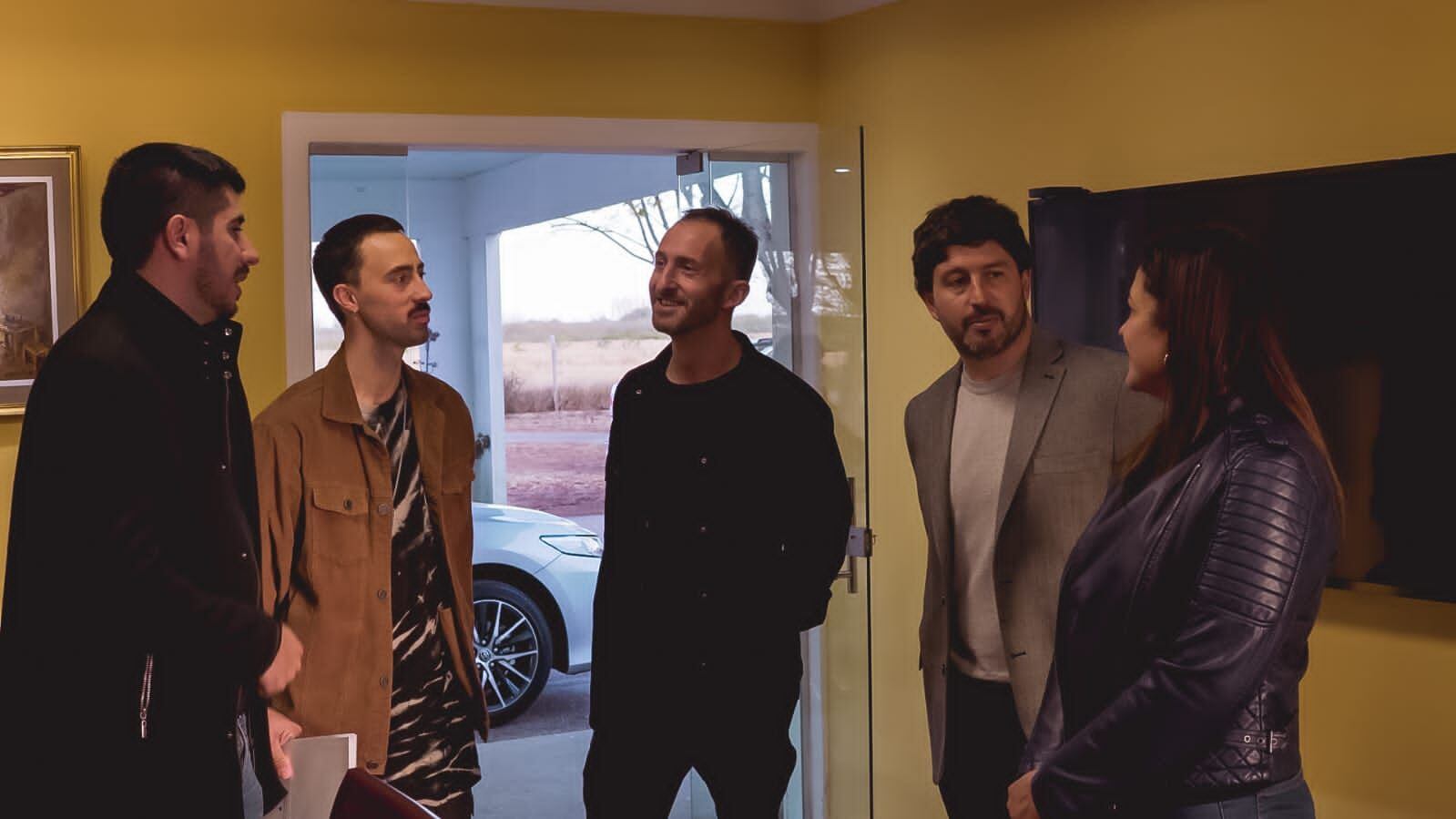 Dueños de la marca Luxo estuvieron en La Rioja.