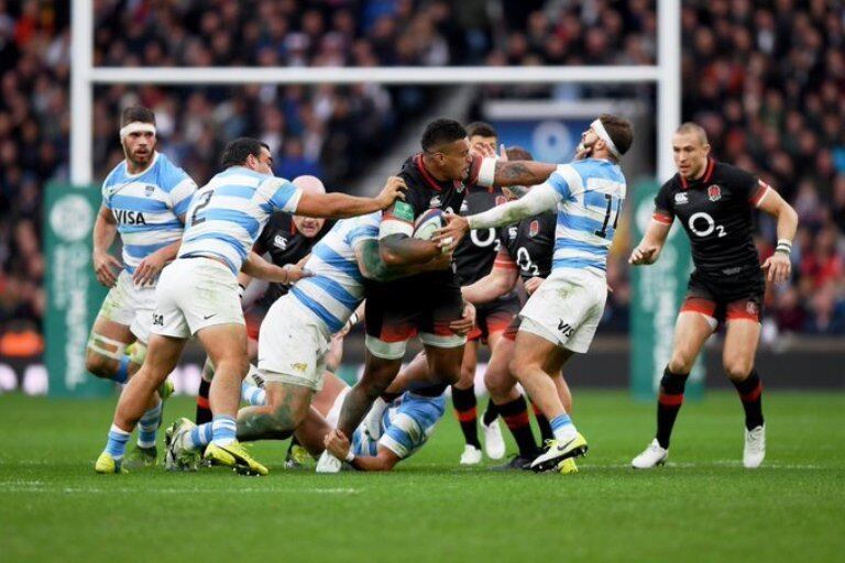 Twickenham fue el escenario de una nueva derrota del rugby argentino.