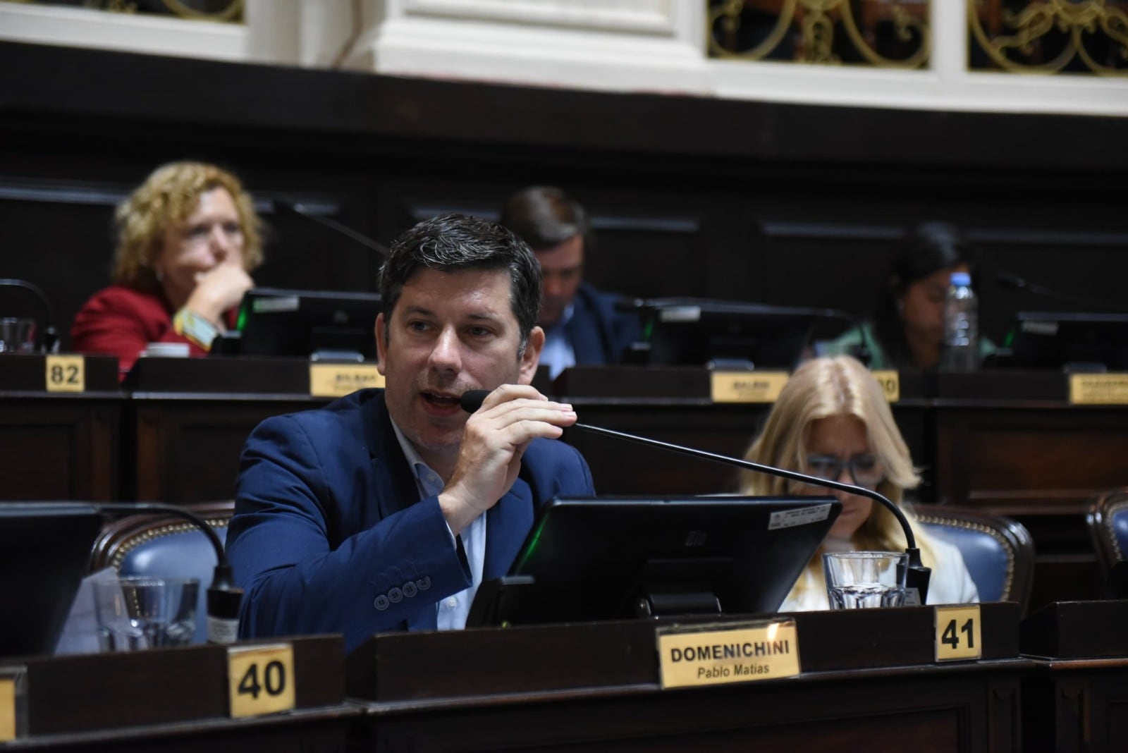 Pablo Domenichini, del bloque Acuerdo Cívico UCR+Gen.