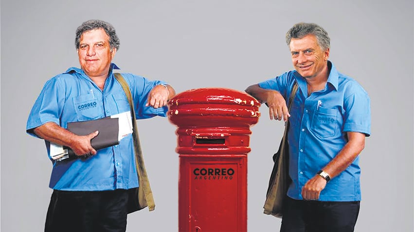 El presidente Mauricio Macri y su hermano Gianfranco.